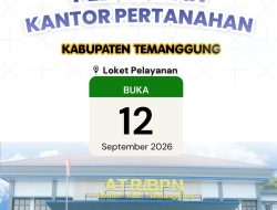 Pelataran Kantor Pertanahan Kabupaten Temanggung