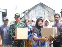 Saat Warga Eretan Wetan Dilanda Musibah, TNI Hadir Membawa Kepedulian