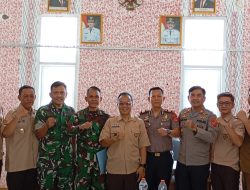 Jumpa Pisah Danramil 1601/Indramayu dan Kapolsek Balongan, Sinergi Tetap Jadi Panglima