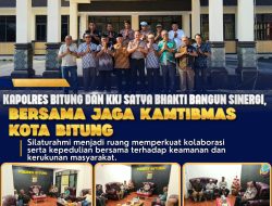 Kapolres Bitung Perkuat Sinergi dengan KKJ Satya Bhakti demi Kamtibmas Kondusif