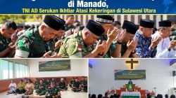 Pangdam XIII/Merdeka Pimpin Salat Istisqa di Manado, TNI AD Serukan Ikhtiar Atasi Kekeringan di Sulawesi Utara