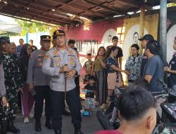 Kapolres Bitung Redam Ketegangan Warga di Bitung Tengah, Blokade Jalan Dibuka