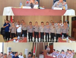 Kapolres Boltim Pimpin Rapat Evaluasi Operasional, Tekankan Respons Cepat dan Pelayanan Humanis