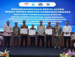 Terima Barang Rampasan Negara dari KPK, Sekjen ATR/BPN: Untuk Mendukung Layanan kepada Masyarakat