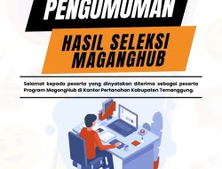Hasil Seleksi MagangHub Kantah Temanggung: Selamat Bergabung bagi Peserta Terpilih! 🎉