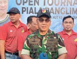 Pangdam XIII/Merdeka Buka Open Tournament Bola Basket Piala Panglima TNI di Manado