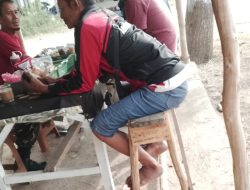 Waspada Banjir, Babinsa Kliwed Perkuat Komsos Bersama Pamong Desa