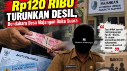 Tudingan Pungli Rp120 Ribu, Bendahara Desa Majangan Tegaskan Tidak Pernah Meminta
