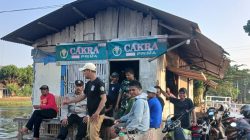 Komsos di Tersana, Babinsa Ajak Warga Waspadai Kebakaran dan Jaga Kondusivitas Desa
