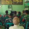 Koramil 1608/Karangampel Ikuti Zoom Meeting PERLINSOS Bersama Kemensos RI