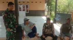 Komsos di Pabeanudik, Babinsa Ajak Warga Perkuat Keamanan dan Kepedulian Lingkungan
