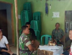 Komsos di Tenajar Lor, Babinsa Bangun Kedekatan dan Kepercayaan Bersama Warga
