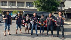 Polres Bitung Amankan Tiga Terduga Pelaku Dugaan Penganiayaan sajam di Girian Weru