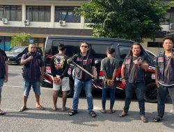 Polres Bitung Amankan Tiga Terduga Pelaku Dugaan Penganiayaan sajam di Girian Weru