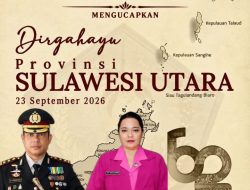 Polres Boltim Sampaikan Ucapan HUT ke-62 Provinsi Sulawesi Utara, Perkuat Semangat Kebersamaan dan Pelayanan