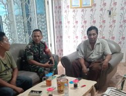 Komsos di Kepandean,Anggota Koramil Indramayu Dorong Generasi Muda Berkualitas