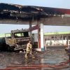 Grand Livina Terbakar Saat Isi Pertalite, Api Menjalar ke Truk Trailer di SPBU Tulungagung