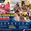 Dinkes Boltim Gelar Cek Kesehatan Gratis bagi Personel Polres untuk Deteksi Dini Gangguan Kesehatan