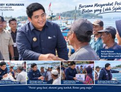 Bupati Bintan Roby Kurniawan Muda Peduli Masyarakat, Dari Kota Hingga Pelosok Hinterland