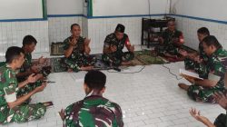Jelang HUT TNI ke-81, Koramil 1609 Juntinyuat Gelar Doa Bersama di Mushola Ad Syifa