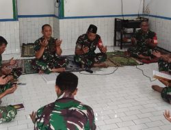 Jelang HUT TNI ke-81, Koramil 1609 Juntinyuat Gelar Doa Bersama di Mushola Ad Syifa