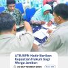 ATR/BPN Hadir Barikan Kepastian Hukum bagi Warga Jambon