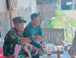 Komsos Bersama Warga Jayalaksana, Babinsa Perkuat Kemanunggalan TNI dan Rakyat