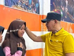 Wabup Syaefudin Hadiri Santunan Anak Yatim di Eretan Wetan, Dorong Seni Jadi Gerakan Sosial