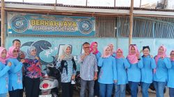 Persit Kodim 0616 Indramayu Kunjungi Sentra Ikan Asin Berkah Jaya, Dorong Ekonomi Perempuan Desa Dadap