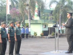 35 Prajurit Kodim 0616/Indramayu Naik Pangkat, Dandim: Amanah dan Tanggung Jawab Semakin Besar