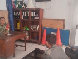 Komsos Bersama Pemdes Dukuh, Babinsa Perkuat Sinergitas dan Kamtibmas