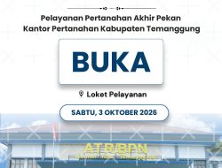 Pelayanan Pertanahan Akhir Pekan Kantor Pertanahan Kabupaten Temanggung