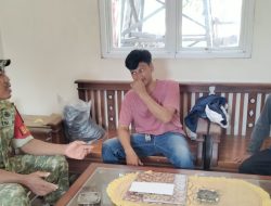 Komsos di Pasar Tradisional, Babinsa Karangmalang Ajak Pedagang Jaga Kamtibmas dan Keamanan