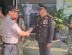 Polres Bitung Beri Kejutan HUT TNI ke-81 ke Sejumlah Markas di Kota Bitung