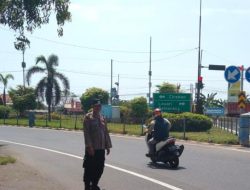 Pantura Kembali Berdetak, Polisi Siaga Amankan Arus Pagi di Pertigaan Kanci