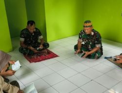 Khidmat! Koramil 1608/Karangampel Gelar Doa Bersama Sambut Hari Jadi ke-499 Kabupaten Indramayu