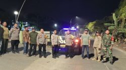 Patroli Malam Gabungan, TNI-Polri dan Satpol PP Perkuat Keamanan di Wilayah Balongan