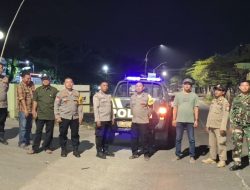 Patroli Malam Gabungan, TNI-Polri dan Satpol PP Perkuat Keamanan di Wilayah Balongan
