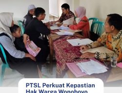 PTSL Perkuat Kepastian Hak Warga Wonoboyo Semakin Jelas