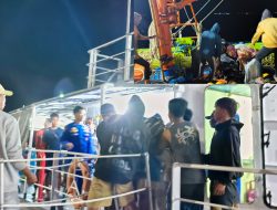 Ditpolairud Polda Sulut Evakuasi Jenazah ABK KM Safinah di Bitung