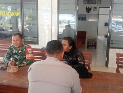 Antisipasi Dampak Musim Kemarau, Anggota Koramil Indramayu Komsos Bersama Aparat Desa Sukareja