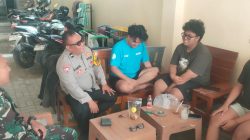 Cegah Karhutla dan Jaga Kondusivitas Wilayah, Anggota Koramil 1601/Indramayu Gelar Komsos di Desa Pekandangan