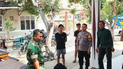 Perkuat Keamanan Lingkungan,Anggota Koramil Indramayu Ajak Pemuda Balongan Jauhi Narkoba dan Tawuran