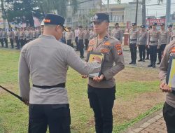Kapolres Bitung Pimpin Upacara PTDH terhadap Dua Personel, Tegaskan Penegakan Disiplin dan Kode Etik Polri
