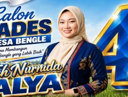 Teh Alya Nomor 4 di Pilkades Bengle, OPAT Dimaknai “Omat Pilih Anu Tepat”