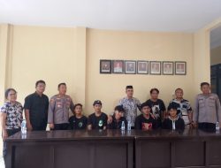 Polsek Maesa Mediasi Perselisihan Pemuda di Bitung Timur, Dua Kelompok Sepakat Berdamai