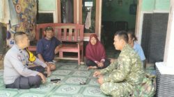 Pererat Silaturahmi dengan Warga, Anggota Koramil Indramayu Ajak Masyarakat Jaga Kebersihan dan Keamanan Lingkungan