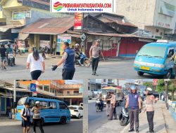 Polres Bitung Kerahkan 225 Personel Amankan Lalu Lintas Pagi Hari