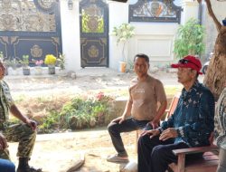 Perkuat Keamanan Desa, Anggota Koramil Karangampel Gandeng Tokoh Pemuda dan Pamong Desa Kedokanbunder Wetan