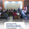 Sertipikat PTSL Diserahkan Langsung kepada Warga Bumiayu